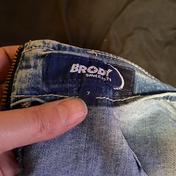 Full length denim skirt - Picture 2 of 2